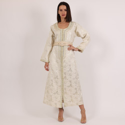 Moroccan Daraah With Golden Belt - Medium