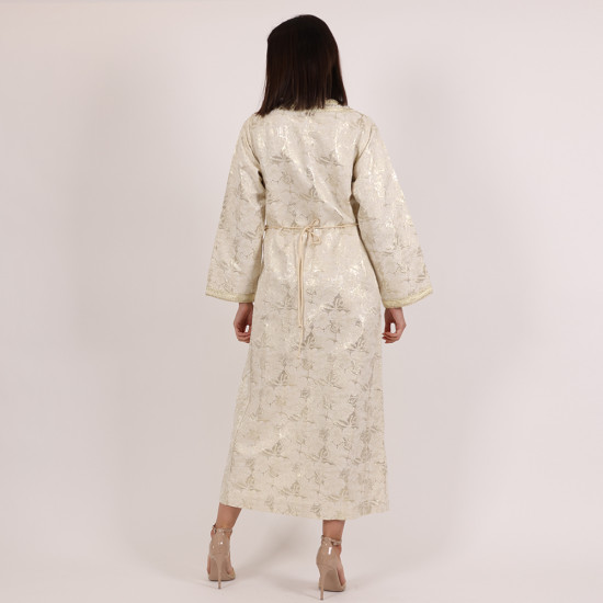 Moroccan Daraah With Golden Belt - Medium