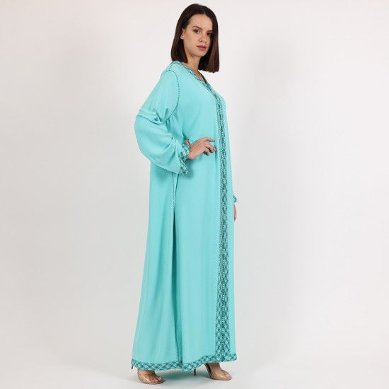 Moroccan Light Green Daraah - Large