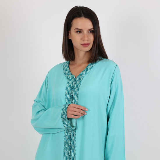 Moroccan Light Green Daraah - Large