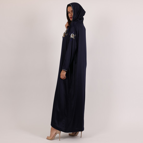 Moroccan Jelabiya Navy Blue - XL