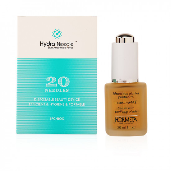 Serum With Purifying Plants - 30 ml And Hydra Needle Serum With Purifying Plants - 30 ml And Hydra Needle