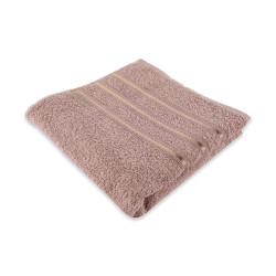 Dobby Bath Towel - Light Coffee - Small