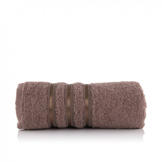 Dobby Bath Towel - Coffee - Small
