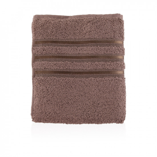 Dobby Bath Towel - Coffee - Small