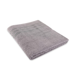 Dobby Bath Towel - Dark Grey - Medium