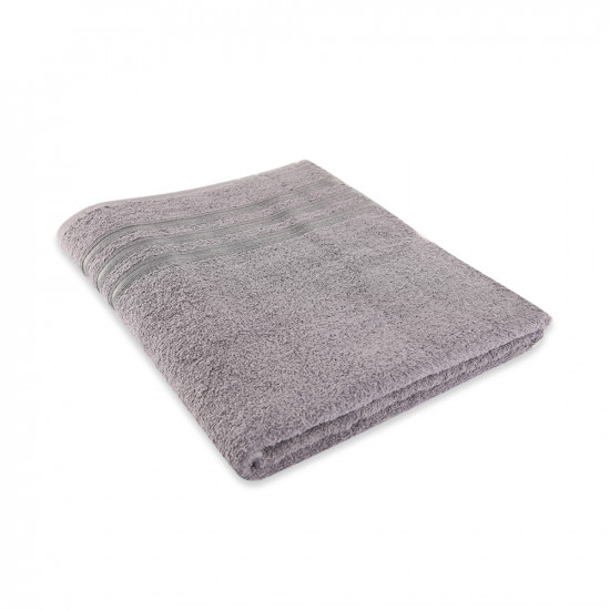 Dobby Bath Towel - Dark Grey - Medium