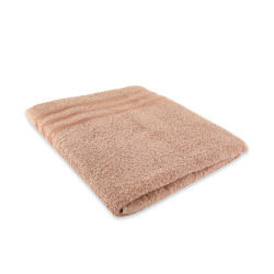 Dobby Bath Towel - Camel - Medium
