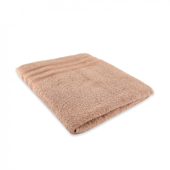 Dobby Bath Towel - Camel - Medium
