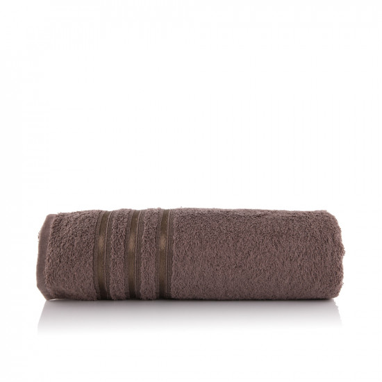 Dobby Bath Towel Coffee - Medium