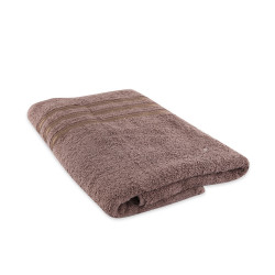 Dobby Bath Towel Coffee - Medium