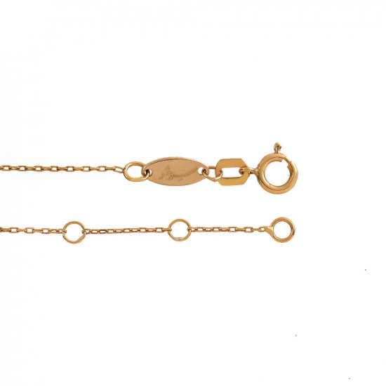 Mini Signature Initial Necklace 18k - Sāad