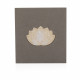 Set Of 2pc Korian Wood Mubkhar + Tissue Holder Box - Grey
