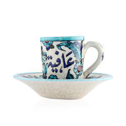 Turkish Coffee Cup With Saucer