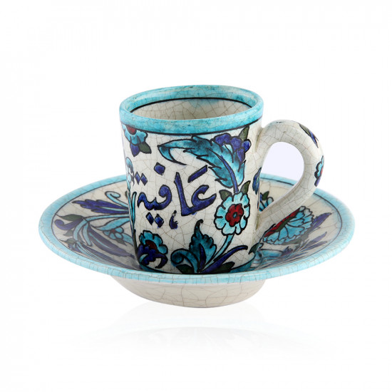 Turkish Coffee Cup With Saucer