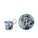 Heart Shape Top Turkish Coffee Cup With Saucer