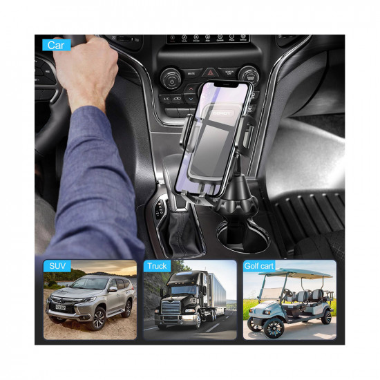 Cup Holder Phone Mount - DK1 Cup Holder Phone Mount - DK1