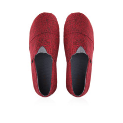 Classics Heritage Canvas Espadrille Shoes For Women - Vintage Red