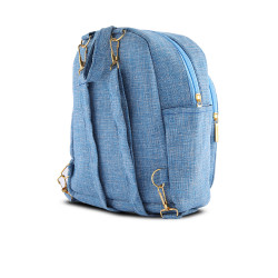 Classics Heritage Canvas Espadrille Pumps Bag For Kids - Vintage Light Blue