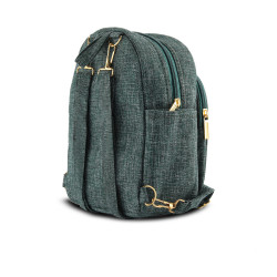 Classics Heritage Canvas Espadrille Pumps Bag For Kids - Vintage Green