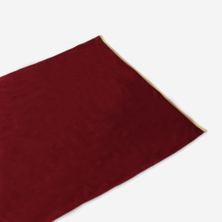 Embroidered Prayer Set - Haya Ala Alsalat - Burgundy 