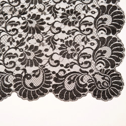Women's Scarf - Black - 903