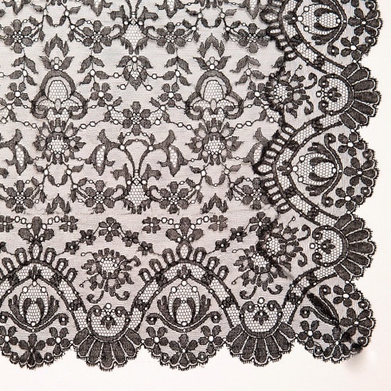 Women's Scarf - Black - 1124 Women's Scarf - Black - 1124