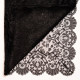 Women's Scarf - Black - 1124 Women's Scarf - Black - 1124
