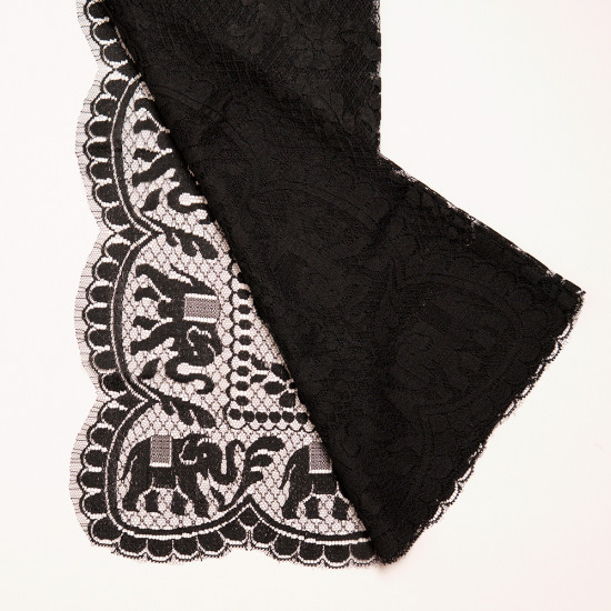 Women's Scarf - Black - 905 Women's Scarf - Black - 905