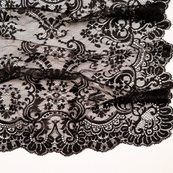 Women's Scarf - Black - 570