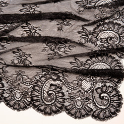 Women's Scarf - Black - 164