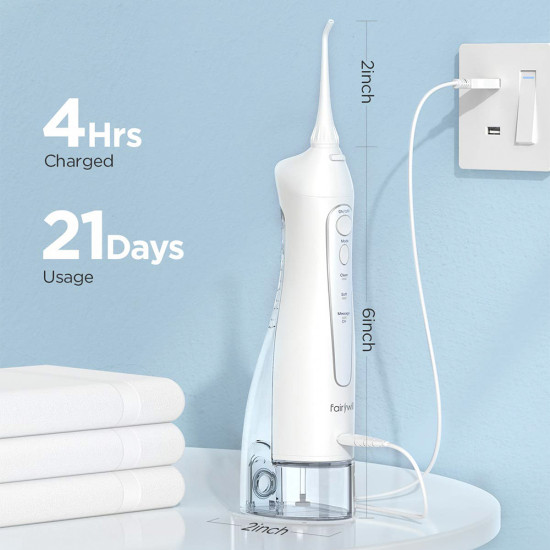 5020E Water Flossers for Teeth - White - 300 ml 5020E Water Flossers for Teeth - White - 300 ml