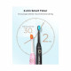 Set Of 2 Electric Toothbrush With Rechargeable Travel Cases - Black And Pink - FW-507 Set Of 2 Electric Toothbrush With Rechargeable Travel Cases - Black And Pink - FW-507