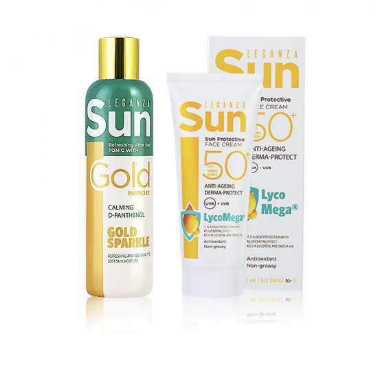 Face Cream And Tonic After Sun Skin Care Sets