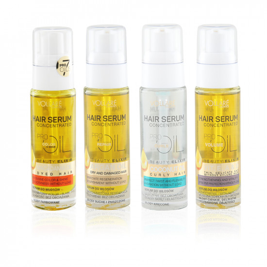 Set Of Hair Serum Concentrated - 4Pcs Set Of Hair Serum Concentrated - 4Pcs