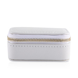 Mini Jewelry Box - White