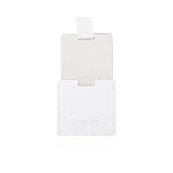Stainless Steel Pocket Mirror - White
