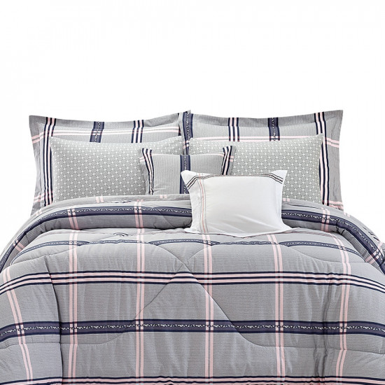 Badrah Comforter Set 8 Pcs - 260 X 240 - N 46 Badrah Comforter Set 8 Pcs - 260 X 240 - N 46