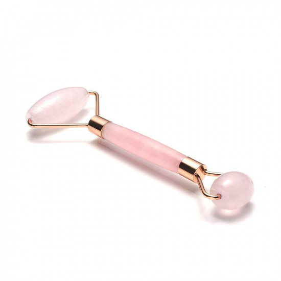 Jade Roller Rose Quartz Face Massage - Pink Jade Roller Rose Quartz Face Massage - Pink