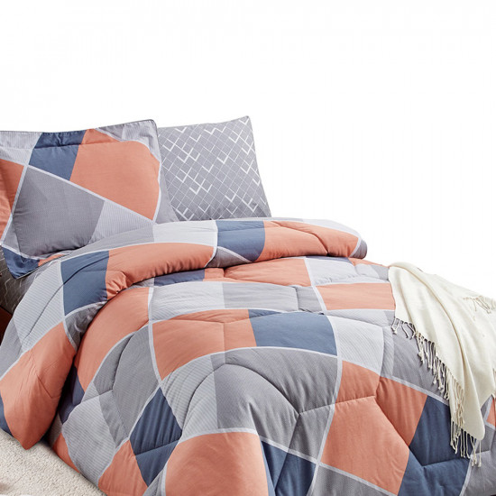 Scada Comforter Set 4 Pcs - 170 X 230 - N 21015 Scada Comforter Set 4 Pcs - 170 X 230 - N 21015