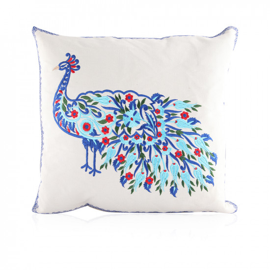 Peacock Cushion