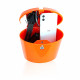 Portable Safe And Phone Wallet with Safe Lock - Orange