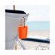 Portable Safe And Phone Wallet with Safe Lock - Orange