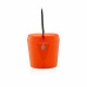 Portable Safe And Phone Wallet with Safe Lock - Orange