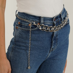 Silver Belt - Free Size