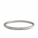 Classic Bangle Matte Silver - X Large - 7 cm