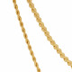 Teddy Bear Gold Chain Dual - Transparent Orange & Green