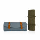 Travel Leather Storage Bag for 3 Watches with Strap - Baby Blue/Beige