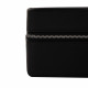 Travel Leather Storage Box for 2 Watches - Black