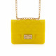 Mini Jelly Handbag - Yellow